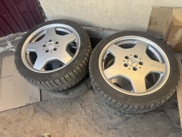 шипы для шины: Колеса в сборе 245 / 40 / R 18, Зима, Б/у, Комплект, Легковые, Литые, отверстий - 5 — 1