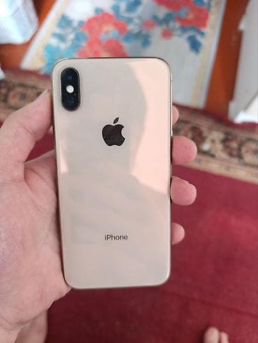 IPhone Xs, Золотой, Наушники, 83 %