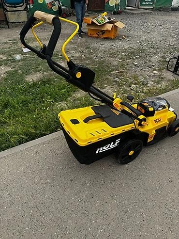 Үй жана бакча үчүн баардык: Аккумуляторная газонокосилка ROLF 40V - Питание: литий-ионный — 3