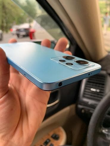 note 15: Redmi, Redmi Note 12, Б/у, 128 ГБ, цвет - Голубой, 2 SIM — 4