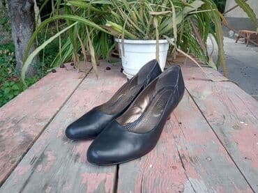 Туфли: Туфли, 39, Verona, Б/у, цвет - Черный, Бесплатная доставка, Самовывоз, Платная доставка — 2