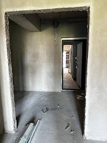 Квартиры: 1 комната, 50 м², Кок-Жар ж/м 4 этаж, ПСО (под самоотделку) — 7
