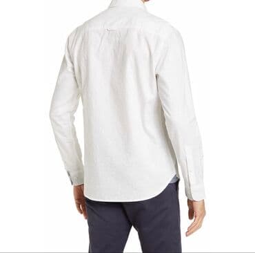 Рубашки: THREAD AND CLOTH. Тканая рубашка с однотонной отделкой.Эта тканая — 2