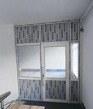 серебряные контакты: Алюминиевые и ПВХ двери под заказ - Варианты: глухие, остеклённые, с — 10