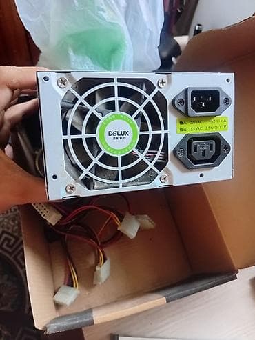 Стол компьютерлери жана комлектөөчүлөр: Блок питания Delux ATX + дисковод + кулер. Комплект комплектующих для — 5