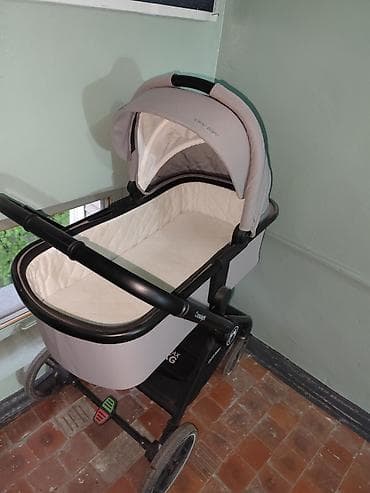 chicco echo: Коляска, Другой бренд, цвет - Серебристый, Б/у, Самовывоз — 4