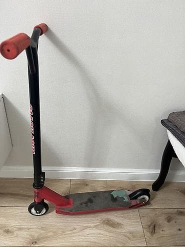 трюкавой самокат: Самокат, Трюковой, Б/у, Самовывоз — 1