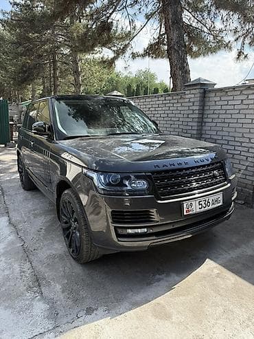 Унаа сатуу: Land Rover Range Rover: 2013 г., 4.4 л, Автомат, Дизель, Жол тандабас — 1