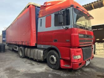 продажа грузовых прицепов бу: Грузовик, DAF, Б/у — 1