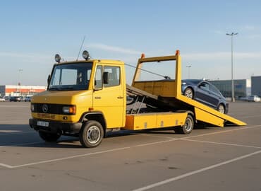 инструмент для удаления вмятин без покраски бу: Эвакуатор, Mercedes-Benz, 1997 г., Сдвижная — 1