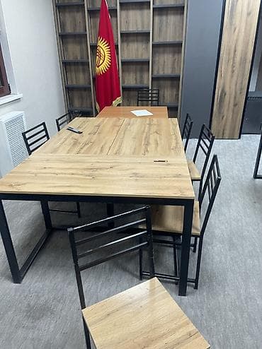 компьютерный стул: Стол и стул для кафе, Б/у — 5
