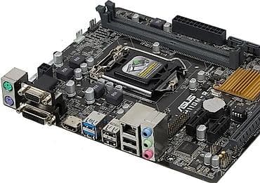 Материнская плата для ПК, Б/у, Asus, LGA1151, Micro-ATX