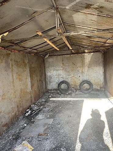 Гаражи: Продам гараж цельнометаллический, район Пишпек. Улица лущихина 33А — 3