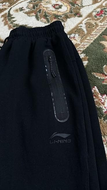 мужские пальто бишкек дордой: Эркектердин спорттук костюму, XL, Li-Ning, Жаңы, түсү - Кара, Акылуу жеткирүү — 5