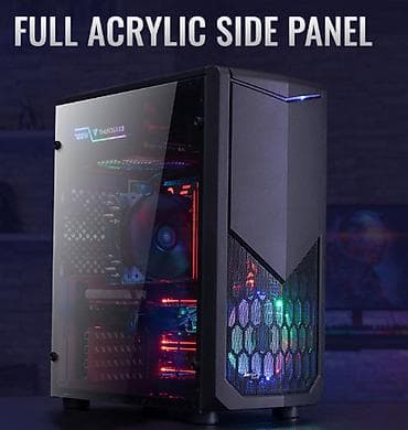 Комплектующие для ПК: Корпус ПК, Новый, AeroCool, ATX, цвет - Черный — 2