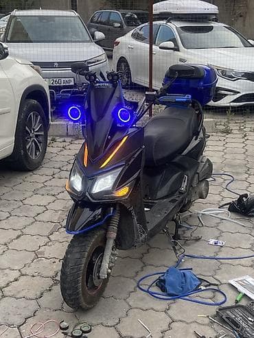 Скутеры: Скутер САМУРАЙ с доработанной светотехникой ОБМЕН: скутер макси — 4