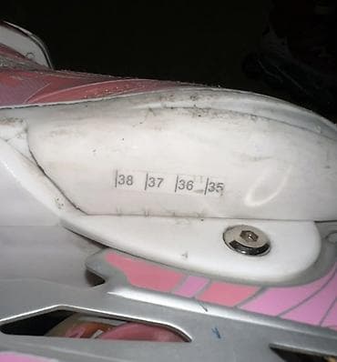 Коньки: Роликовые коньки TIAN-E - Размерный диапазон: 35–38 увеличивается и — 3