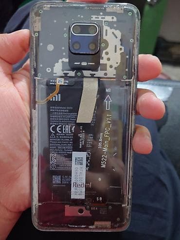 Смартфон Xiaomi Redmi Note 9 зади специальный прозрачный - Экран