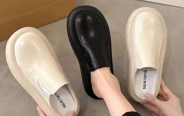 шлепка: Закрытые шлепки 36,37 размер — 1