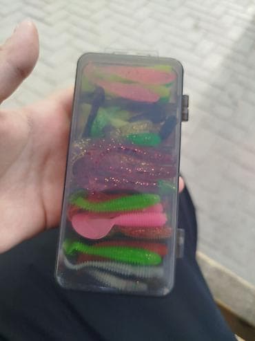 блесна для рыбалки: Для форели,судак прям топ Набор силиконовых приманок для спиннинга в — 2