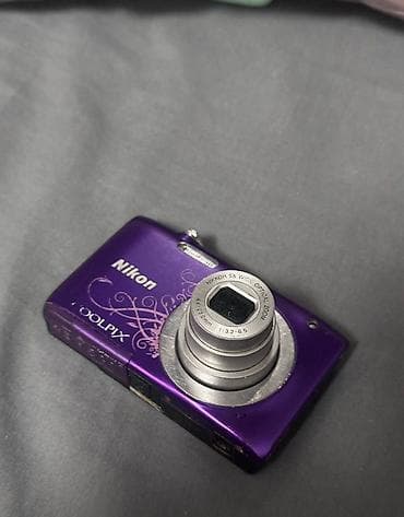 nikon d5100 kit: Мыльница фиолетовая Никон кулпикс Фотографирует вспышка работает — 2