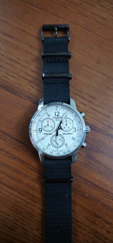 Спортивные часы часы, Tissot, Таймер и секундомер, Оригинал, Мужские, Б/у