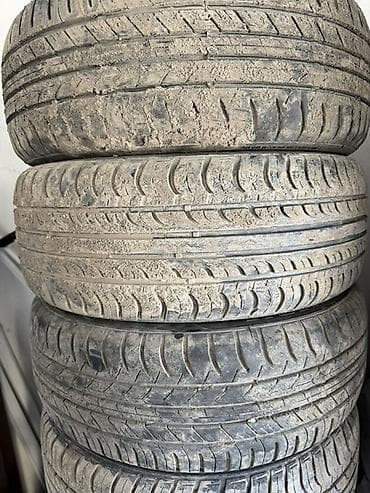 19555 r15 зима: Шины 195 / 55 / R 15, Лето, Б/у, Комплект, Легковые, Корея, Hankook — 1