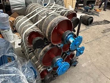 Компрессорлор: Запасные части для дробилки - Валки/ролики с приводными звездочками — 1