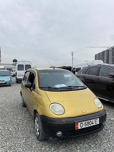 r17 225: Daewoo Matiz: 2001 г., 0.8 л, Механика, Бензин, Хэтчбэк — 2