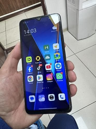 macbook 16: Redmi, Redmi 13C, Б/у, 256 ГБ, цвет - Серый, 2 SIM — 2