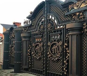 железные ограды: Ачылма дарбазалар Болоттуу — 2