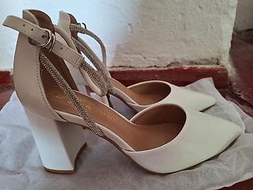 zara mango: Туфли-лодочки Kalidi - Цвет: молочный/айвори - Размер: 35 (указан на — 4