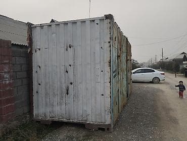 Металлический бокс/контейнер-гараж. - Материал: цельнометаллические