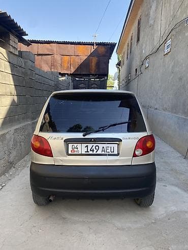 Унаа: Daewoo Matiz: 2008 г., 0.8 л, Кол менен иштөөчү, Бензин, Хетчбек — 7