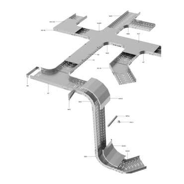 лоток для бумаги: Лоток перфорированный Бишкек Лоток перфорированный ИЕК EKF DKC Лоток — 4
