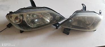 Комплект передних фар Mazda 2003 г., Б/у, Оригинал, Япония