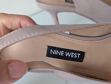 страховочный ремень: Туфли Nine West сделаны в Турции. - Модель: slingback с открытой — 2