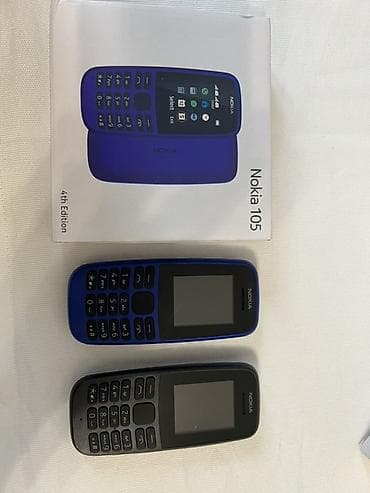 m7 pro: Nokia 105 4G, Новый, цвет - Синий, 2 SIM — 2