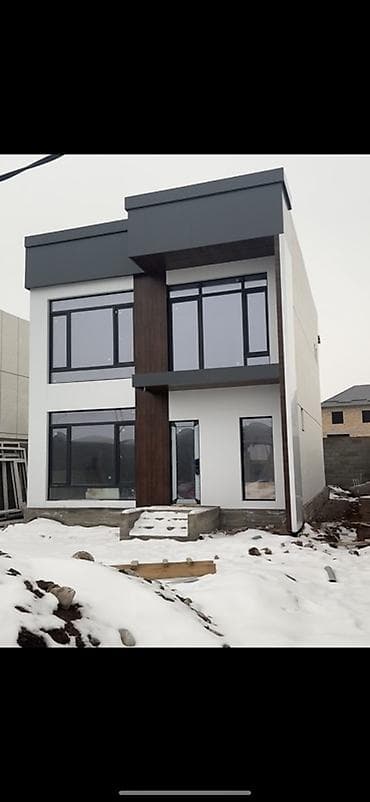 кок жаре: Современный двухэтажный дом в стиле минимализм - Архитектура — 3