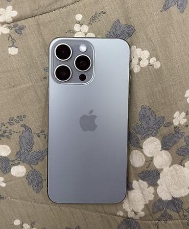 iphone case: IPhone 15 Pro Max, Б/у, 512 ГБ, Natural Titanium, Чехол, Коробка, 79 % — 1