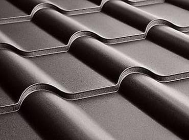 Металлочерепица (профиль волнистого типа) - Материал: оцинкованная