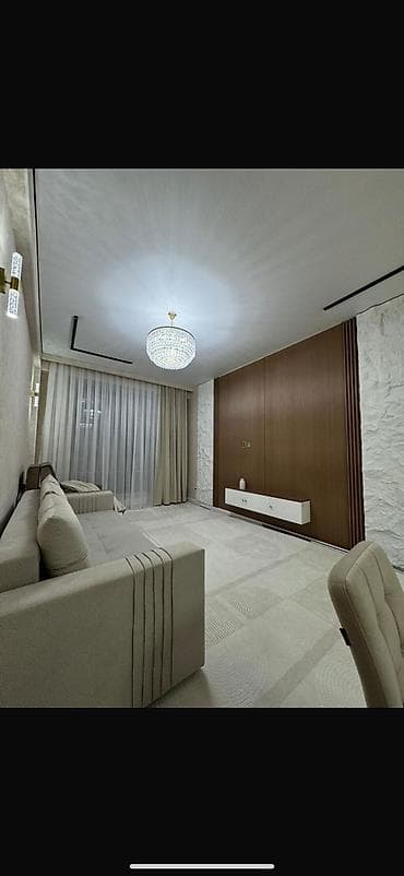 2 комнаты, 61 м², Элитка, Асанбай мкр Элитка, 7 этаж, Дизайнерский ремонт — 7