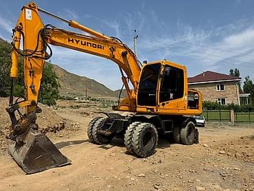 Экскаватор, Hyundai, 2007 г., Колесный