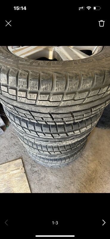 шины на прицеп трактора: Колеса в сборе 285 / 60 / R 18, Зима, Б/у, Комплект, Внедорожные (АТ/МТ), Литые, отверстий - 5 — 3