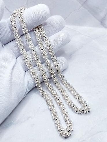 серебро грамм: Серебряная цепь Плетение "Рамзес" 70 гр 55 см Делаю на Заказ — 7