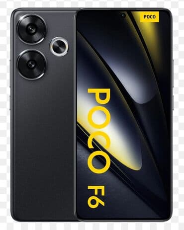 поко х5 про цена бишкек: Poco F6, цвет - Черный — 1