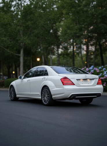 продаю в связи с переездом: Mercedes-Benz S-Class: 2008 г., 5.5 л, Автомат, Газ, Седан — 1