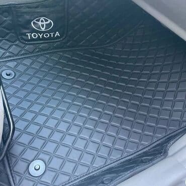 дом на калесах: 5D Экокожа Полики Для салона Toyota, Новый, Самовывоз, Бесплатная доставка, Платная доставка — 3