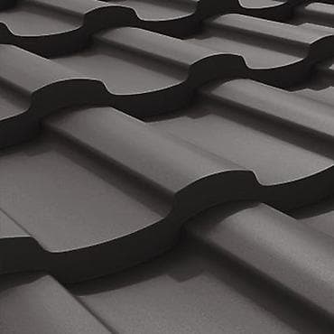 пленка хром: М/ч Адаманте 8019 матовая 0,45 мм Металлочерепица матовый полиэстер — 1