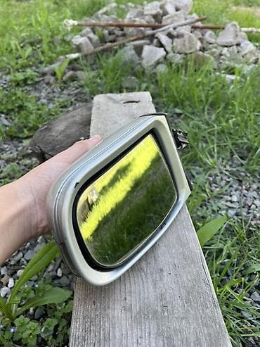 Наружное боковое зеркало серебристый использовался на мерседесе w210